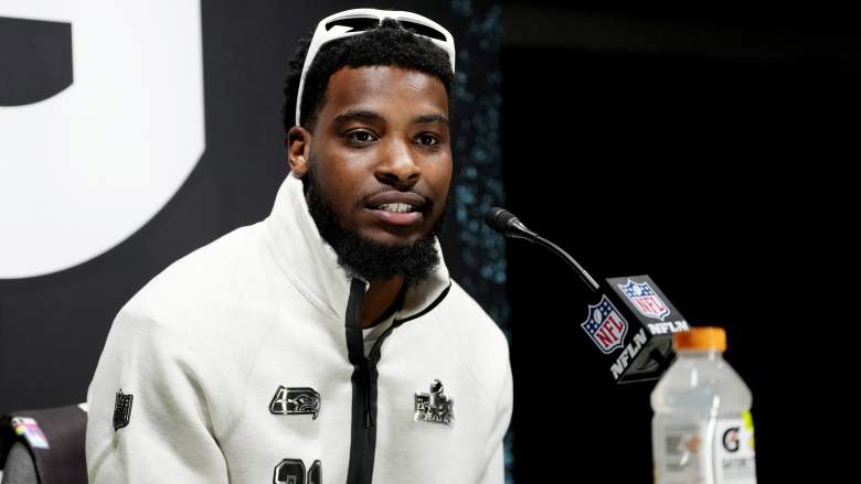 Seattle Seahawks cornerback Devon Witherspoon
