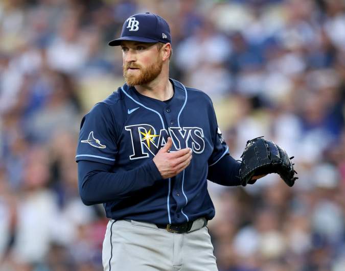 Tampa Bay Rays v Los Angeles Dodgers
