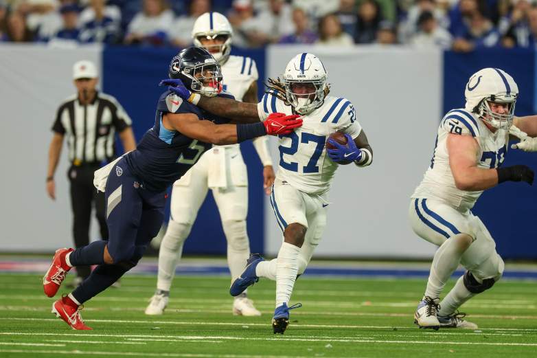 Tennessee Titans v Indianapolis Colts