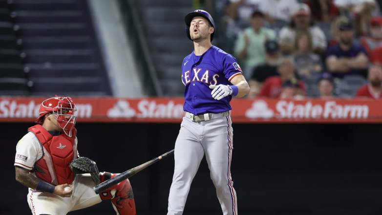 Texas Rangers v Los Angeles Angels