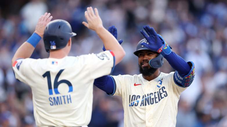 Texas Rangers v Los Angeles Dodgers