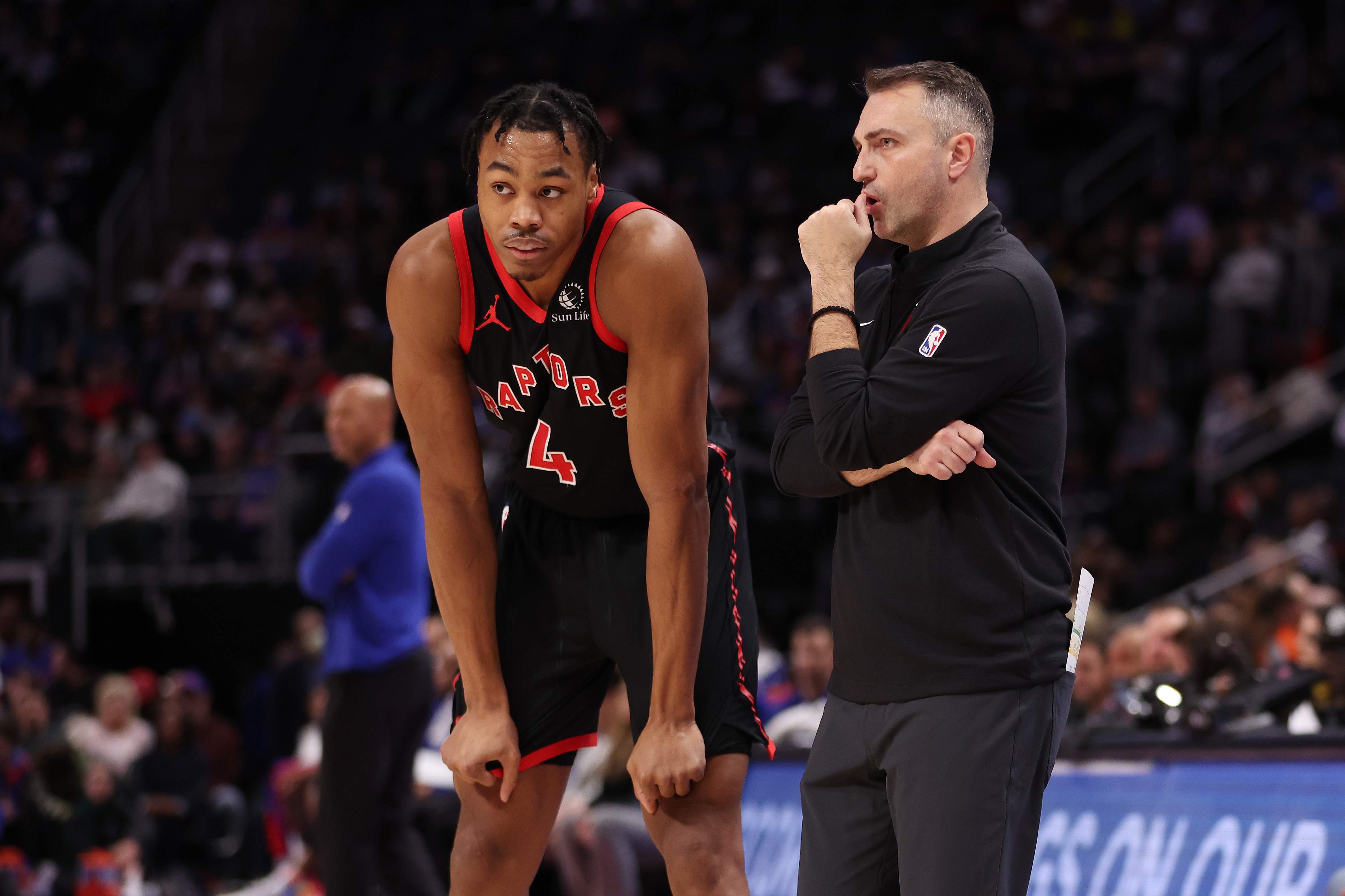 Toronto Raptors v Detroit Pistons