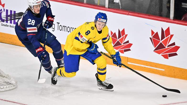 Swedish youngster Adam Engström could soon be traded by the Montreal Canadiens.