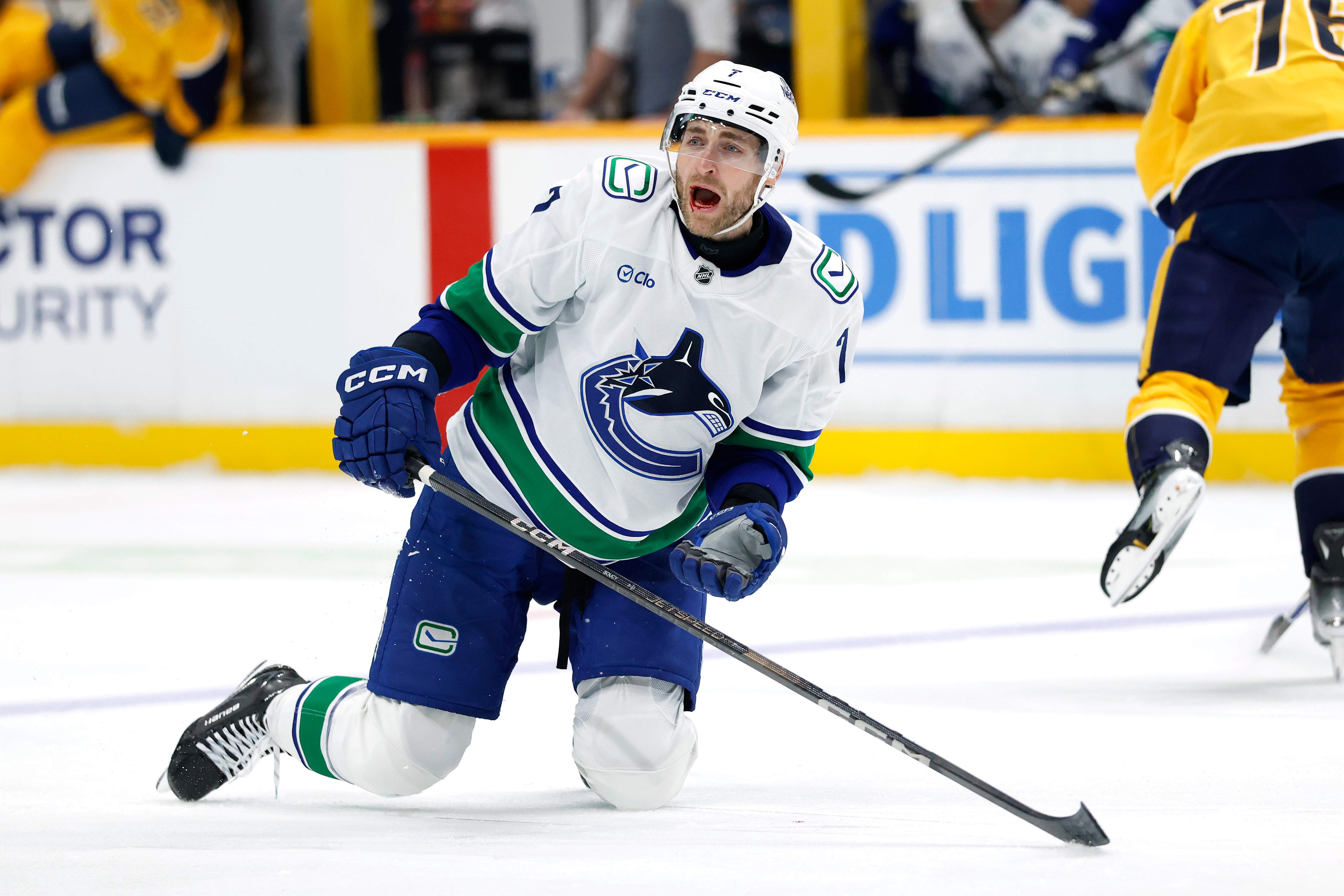 Vancouver Canucks v Nashville Predators