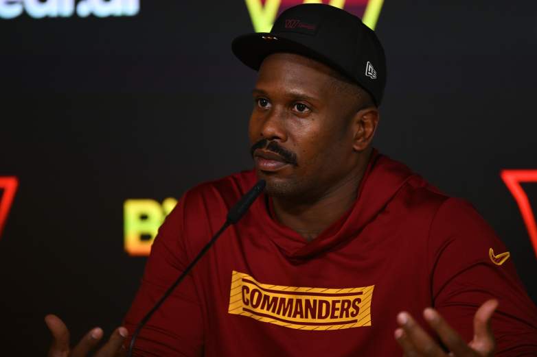 Washington Commanders Training Session And Press Conference