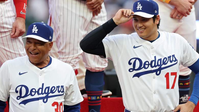 Dave Roberts and Shohei Ohtani