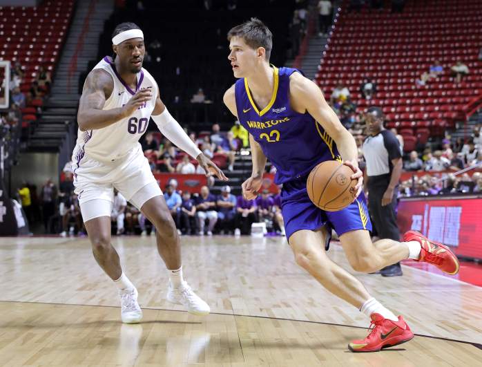 2025 NBA Summer League - Golden State Warriors v Utah Jazz