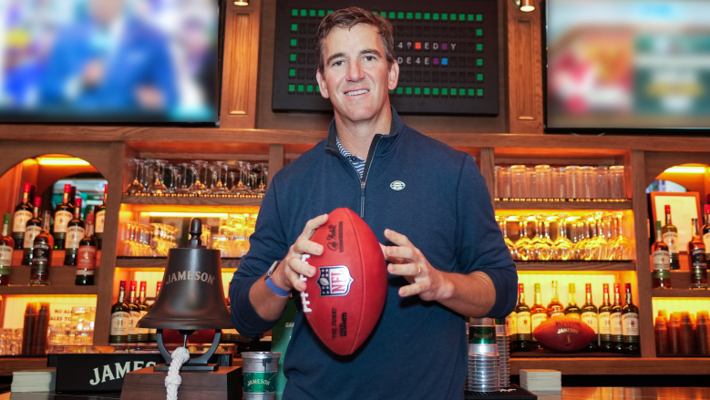 Former New York Giants quarterback Eli Manning