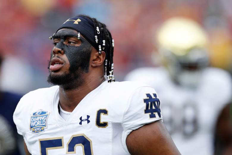 Khalid Kareem is in the NFL from Notre Dame.