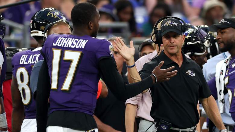 Josh Johnson and John Harbaugh, Giants free agency news