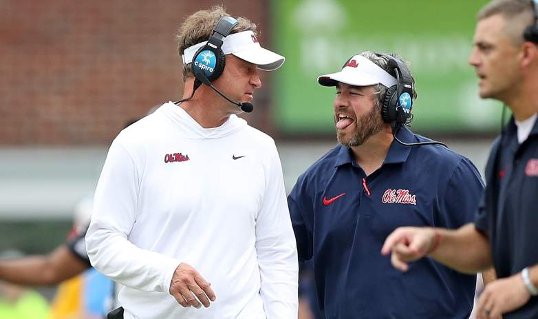 Lane Kiffin and Pete Golding