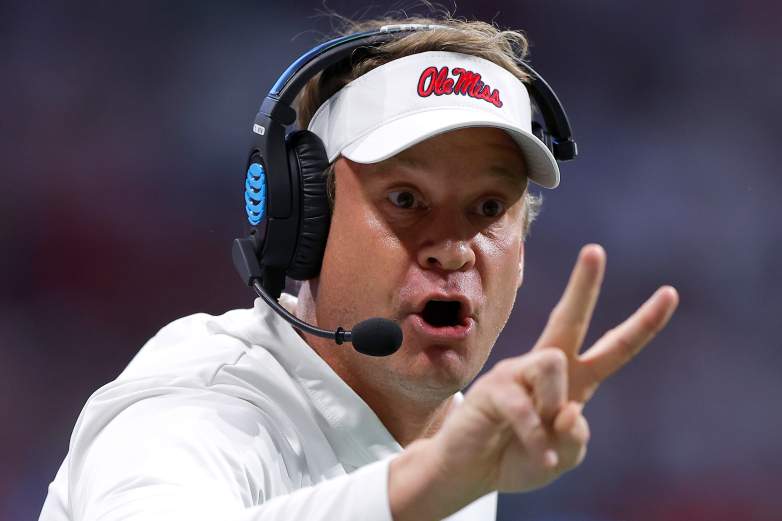 Former Ole Miss HC Lane Kiffin