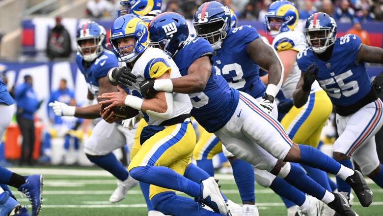 Matthew Stafford, Giants at Rams news