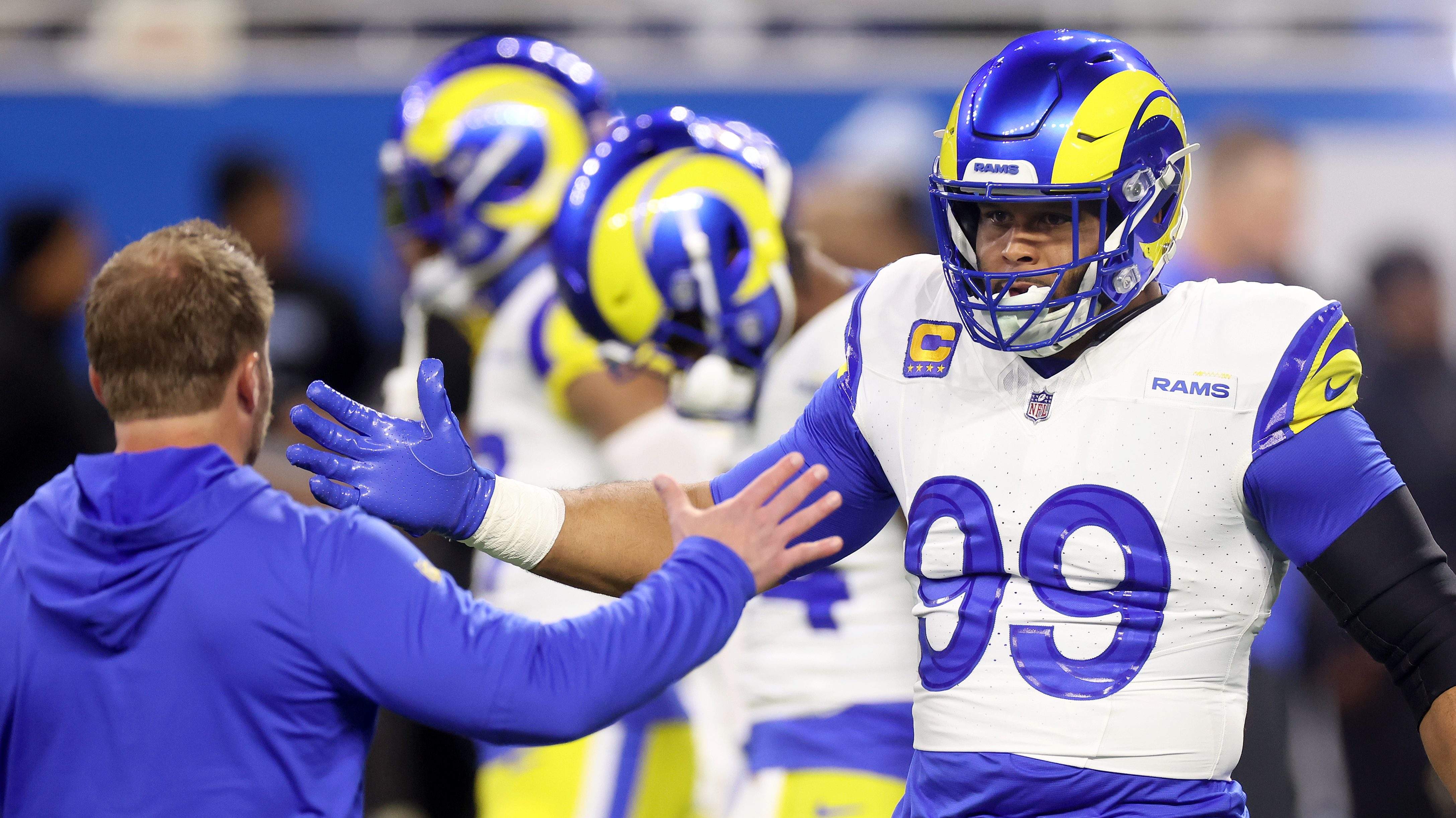 Aaron Donald Sean McVay Los Angeles Rams