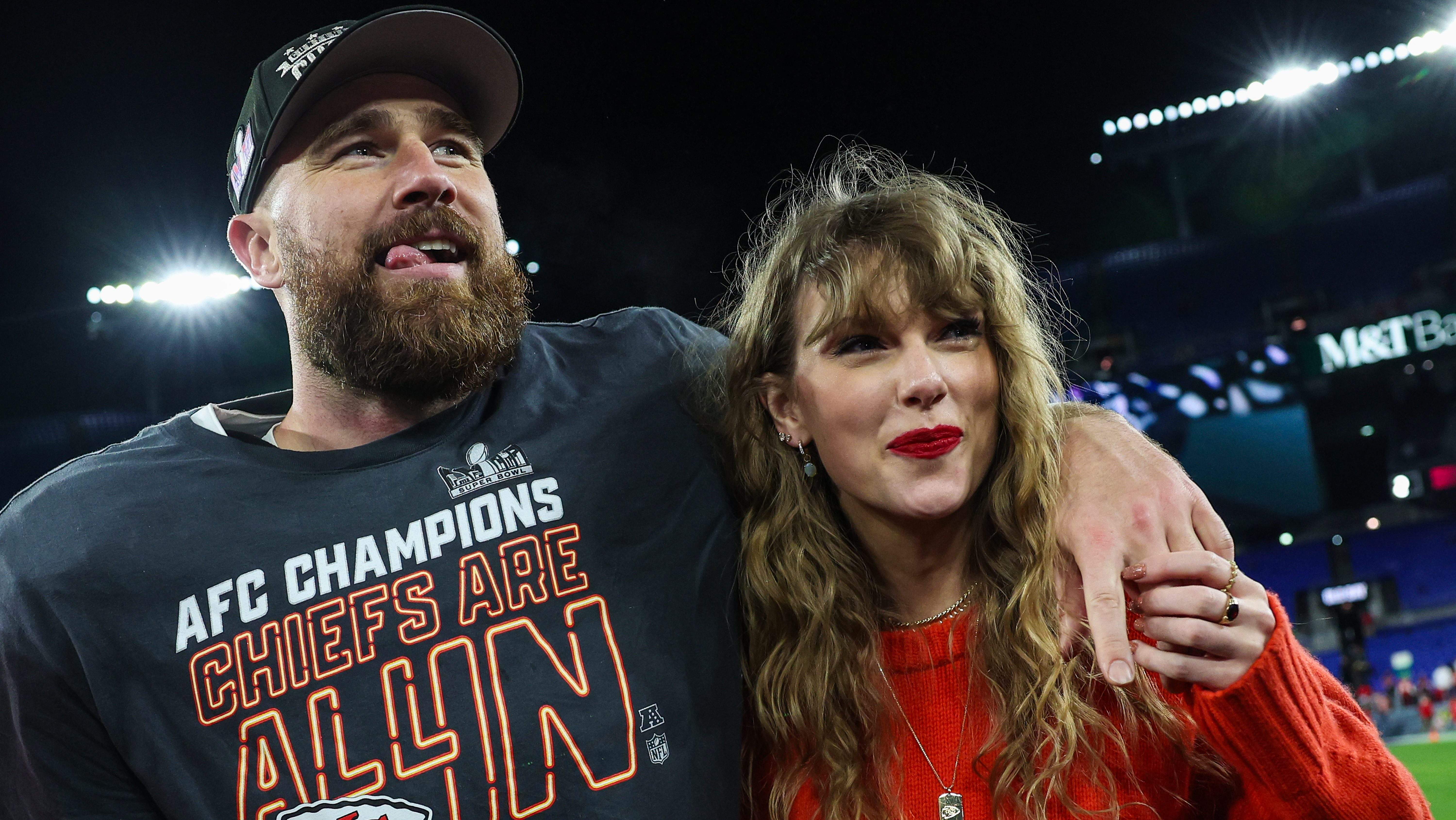 Travis Kelce, Taylor Swift Steal the Show at Patrick Mahomes’ Party