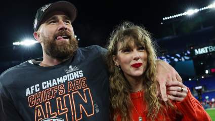 Travis Kelce, Taylor Swift Steal the Show at Patrick Mahomes’ Party