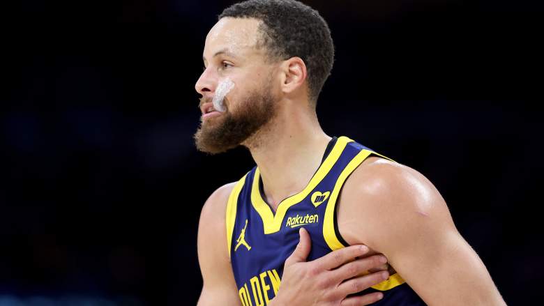 Stephen Curry #30 of the Golden State Warriors