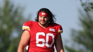 Kansas City Chiefs center Hunter Nourzad