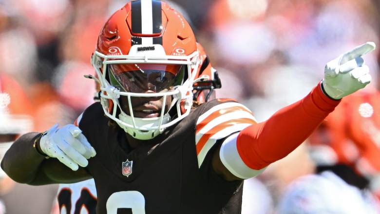 Jerry Jeudy #3 of the Cleveland Browns