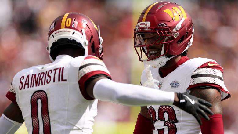 Mike Sainristil and Trey Amos, Commanders injury news