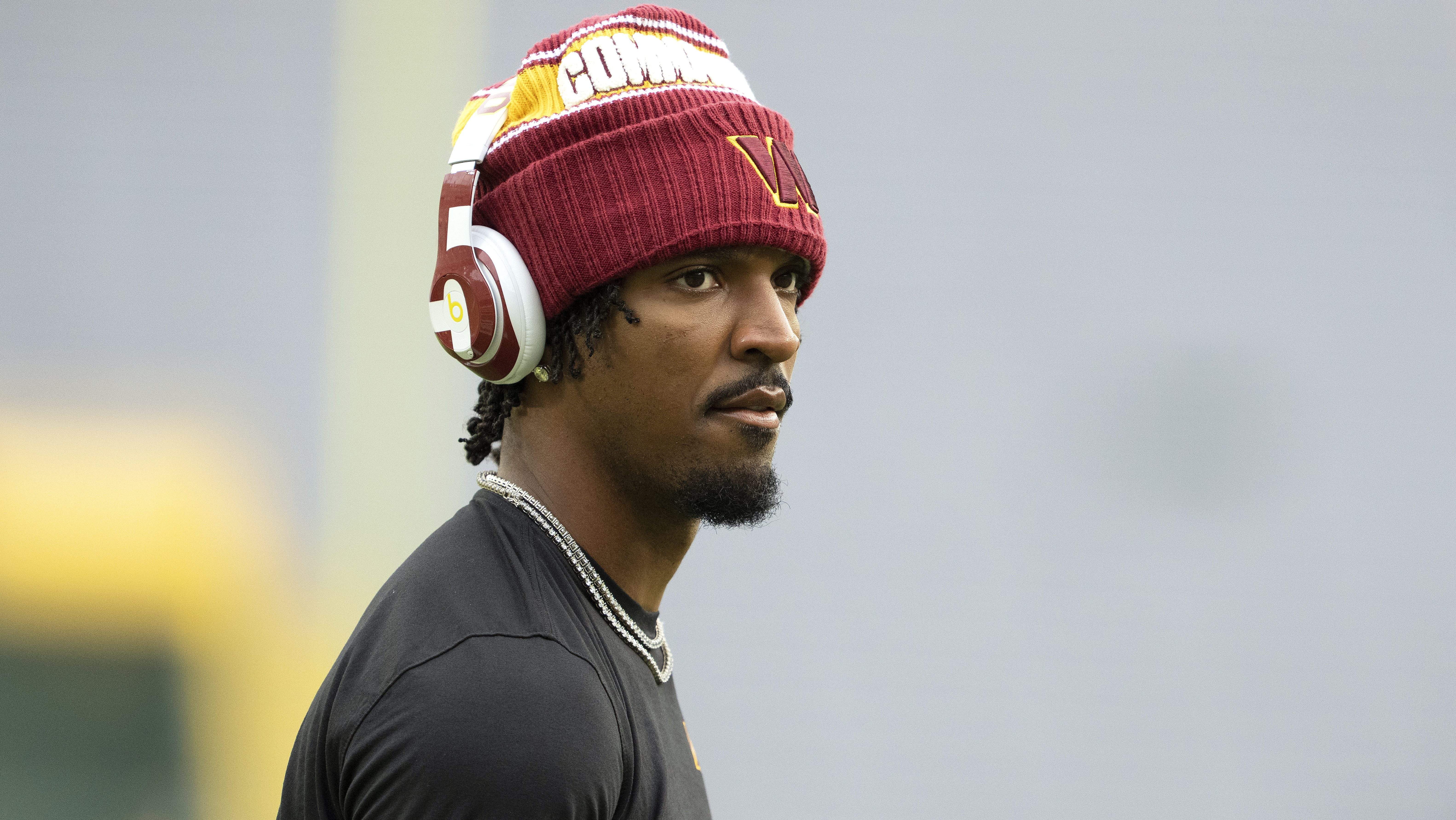 Jayden Daniels Gives Spiky Answer to Commanders' Blitz Problem
