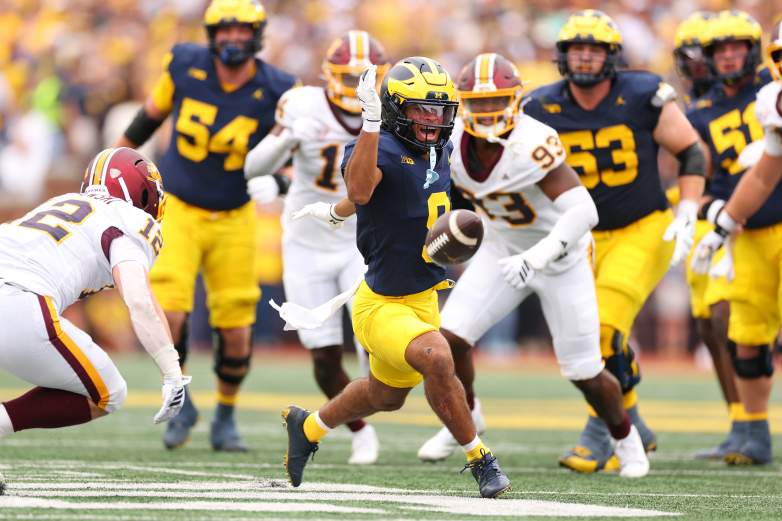Michigan Wolverines WR Channing Goodwin