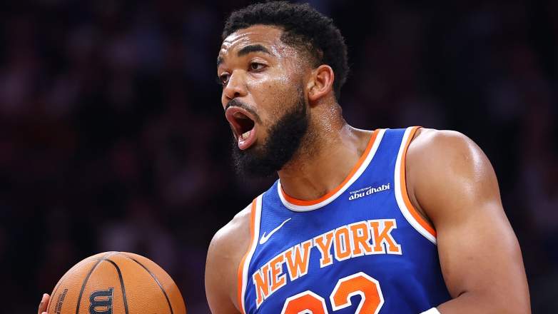 Karl-Anthony Towns #32 of New York Knicks