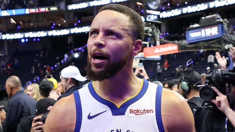 Stephen Curry #30 of the Golden State Warriors
