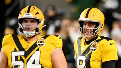 Steelers’ Aaron Rodgers Opens up on Zach Frazier, Offensive Line Before Bengals Game