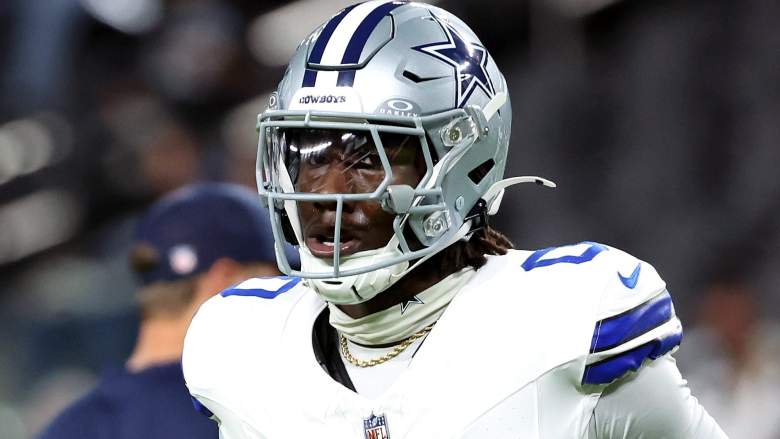 DeMarvion Overshown #0 of the Dallas Cowboys
