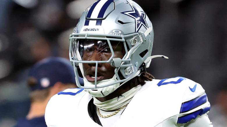 DeMarvion Overshown #0 of the Dallas Cowboys