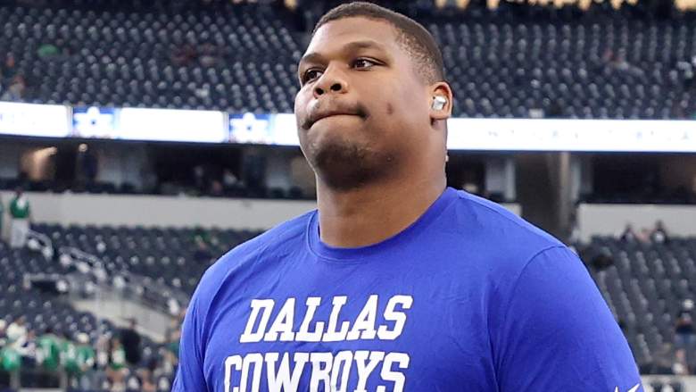 Quinnen Williams #92 of the Dallas Cowboys