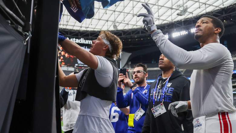 Jaxson Dart and Jameis Winston, Giants news