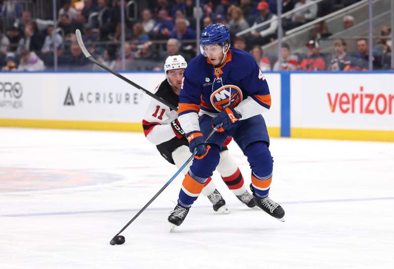 Cole McWard plays for the Islanders.