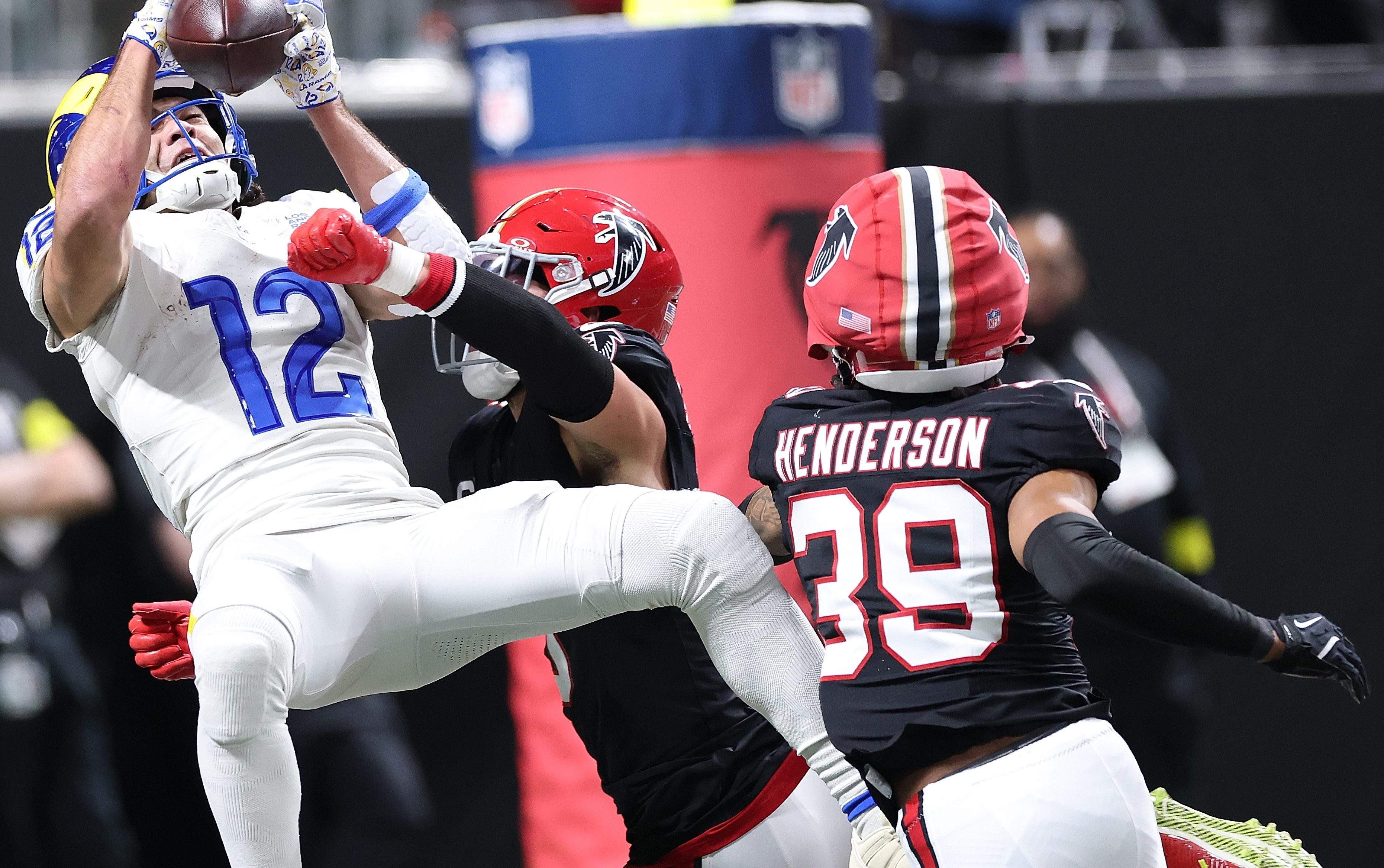 Why CJ Henderson’s Helmet is Bigger Than Falcons Teammates