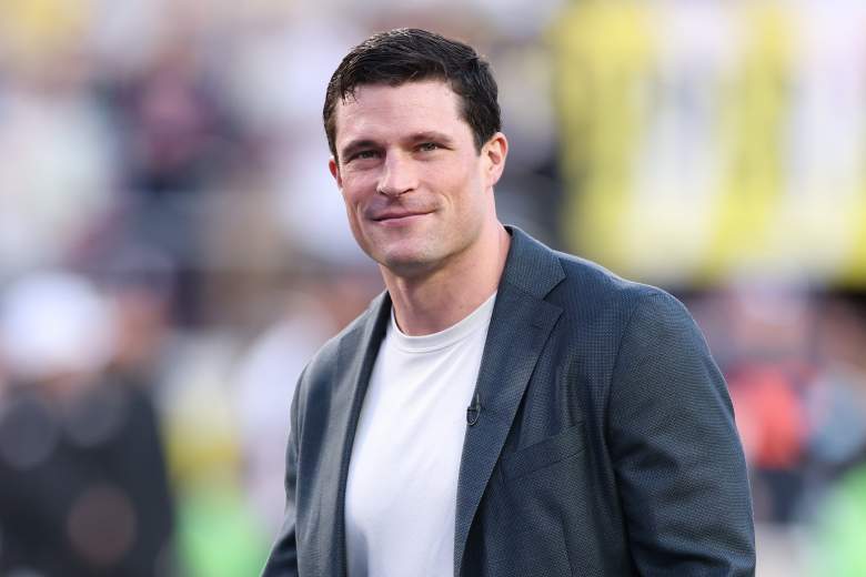 Luke Kuechly is recognized at the Super Bowl in February 2026.