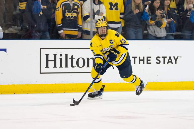 T.J. Hughes played for Michigan in college.