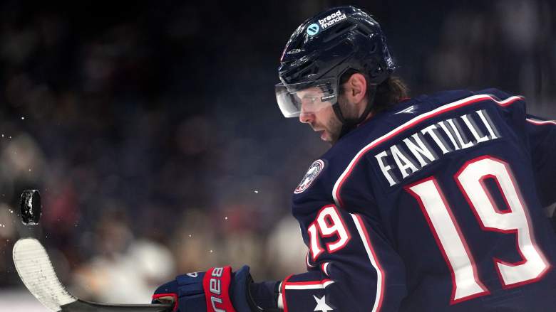 Adam Fantilli Blue Jackets