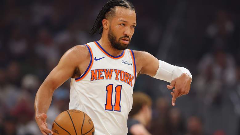 Jalen Brunson #11 of the New York Knicks