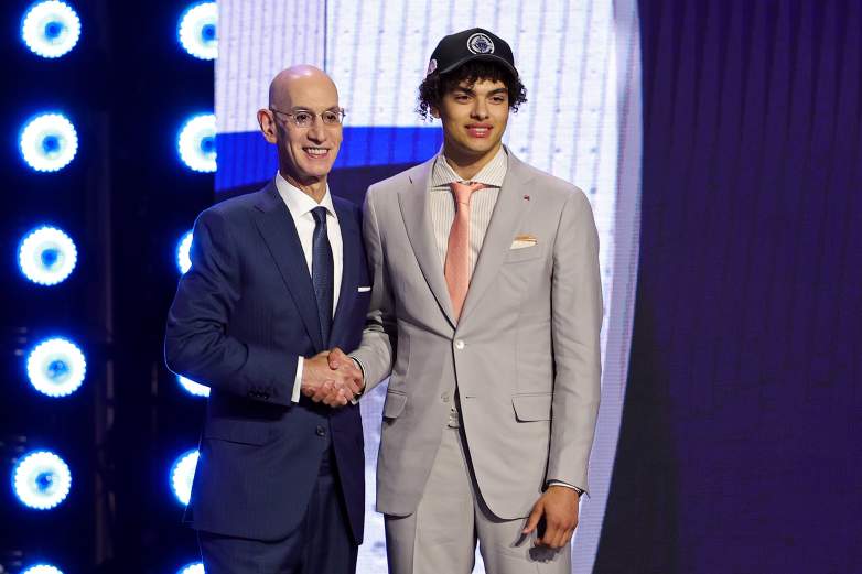 Adam Silver, Clippers guard Keaton Wagler