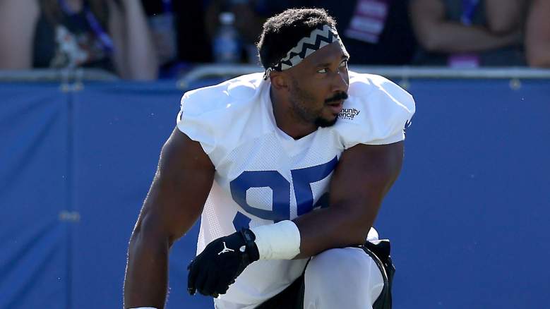 Myles Garrett, Los Angeles Rams