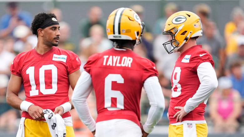 Jordan Love Tyrod Taylor Green Bay Packers