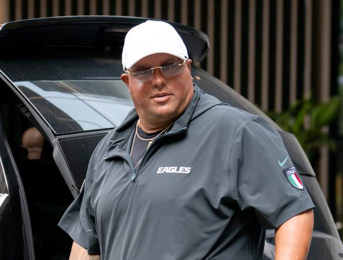 Philadelphia Eagles head of security Dom DiSandro