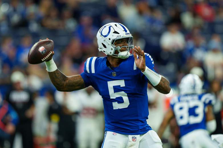Anthony Richardson preseason