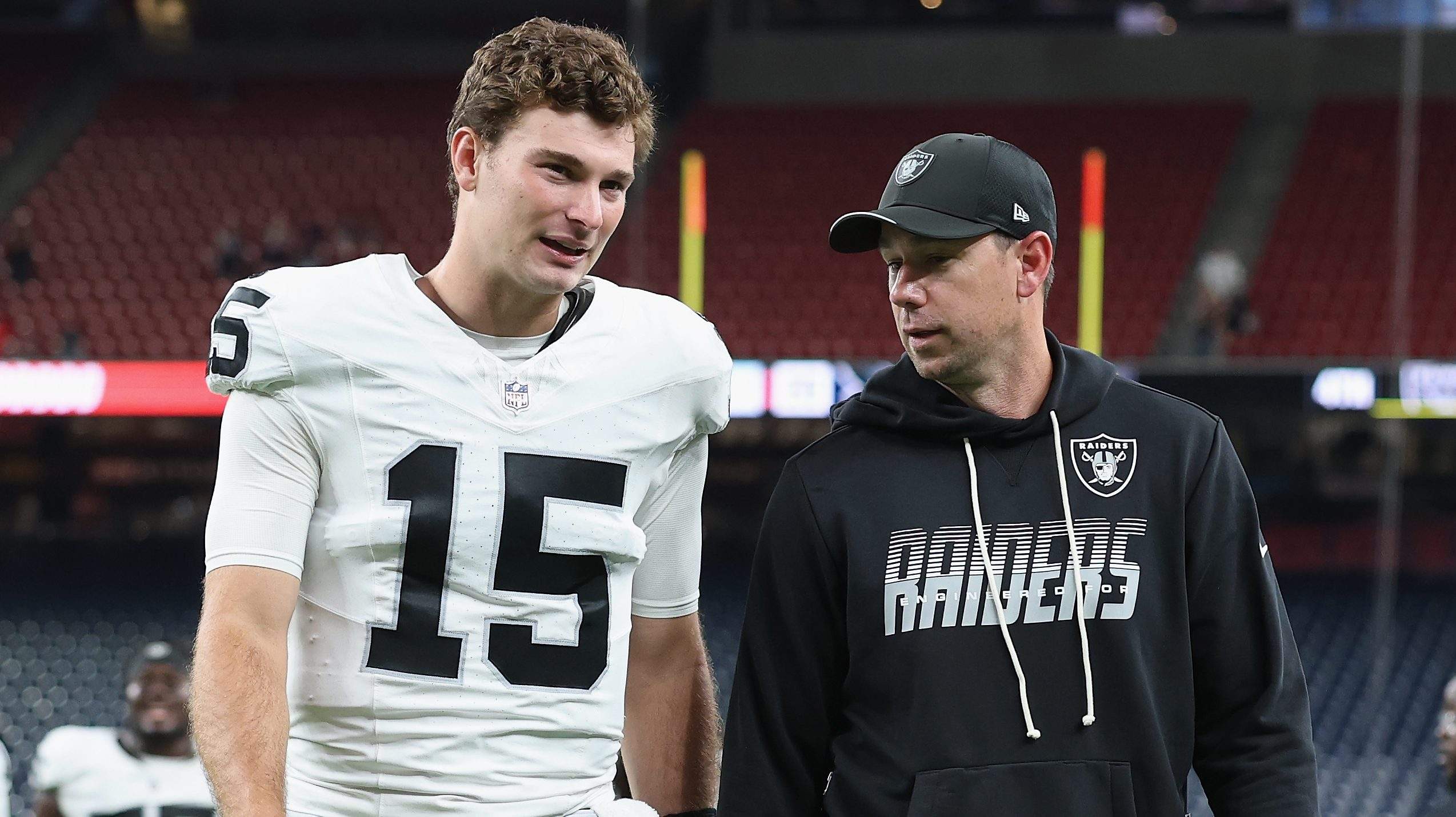 Klint Kubiak Fernando Mendoza Las Vegas Raiders