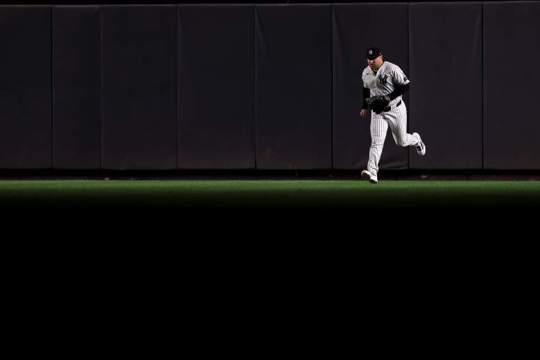 David Bednar enters the game for the Yankees.