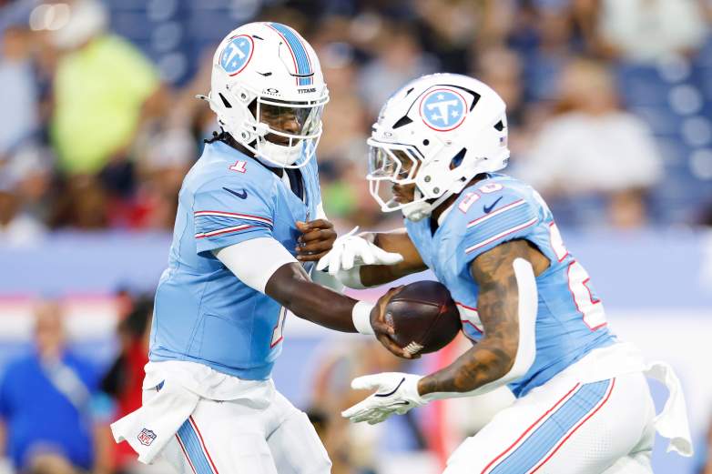 Tony Pollard running back Tennessee Titans