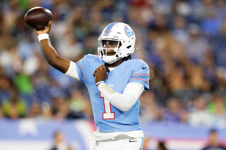 Tennessee Titans QB Cam Ward