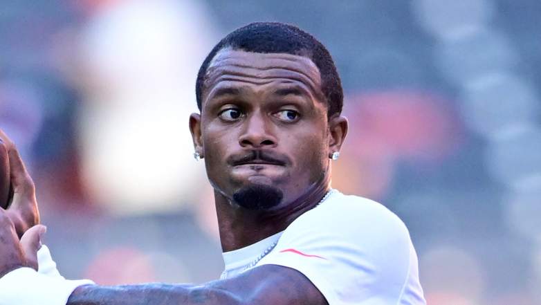 Cleveland Browns quarterback Deshaun Watson will be the opening day starter.