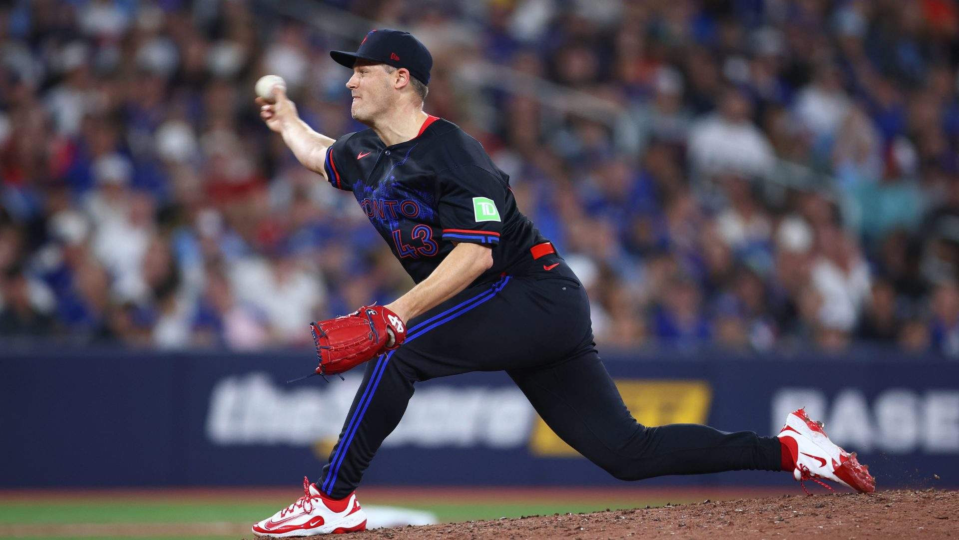 Toronto Blue Jays pitcher CJ Van Eyk.